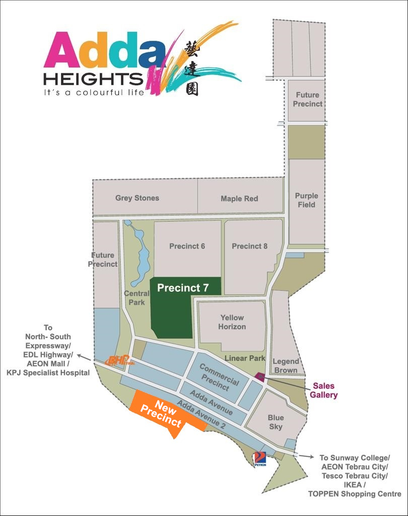 Adda Heights Site Plan