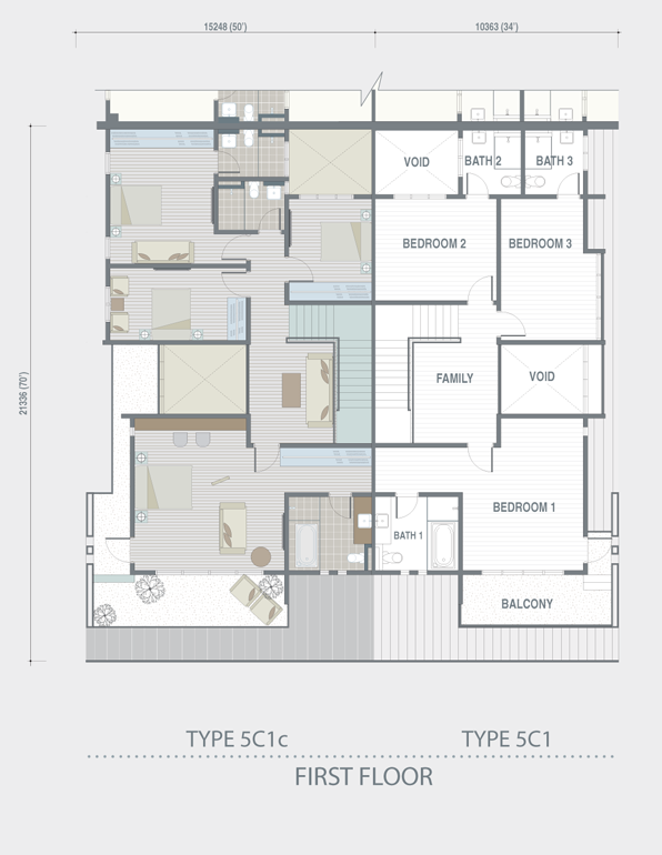 The Grey Stones Precinct Floor Plan Property Johor Bahru