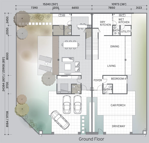 The Purple Field Precinct Floor Plan Property Johor Bahru