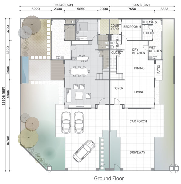 The Purple Field Precinct Floor Plan Property Johor Bahru