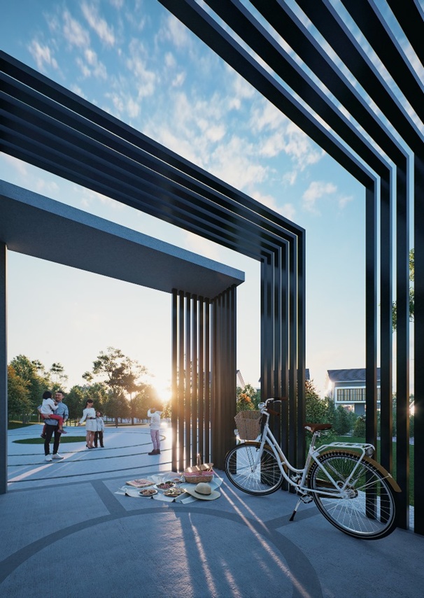 Silver Garden Precinct - Private Precinct Park